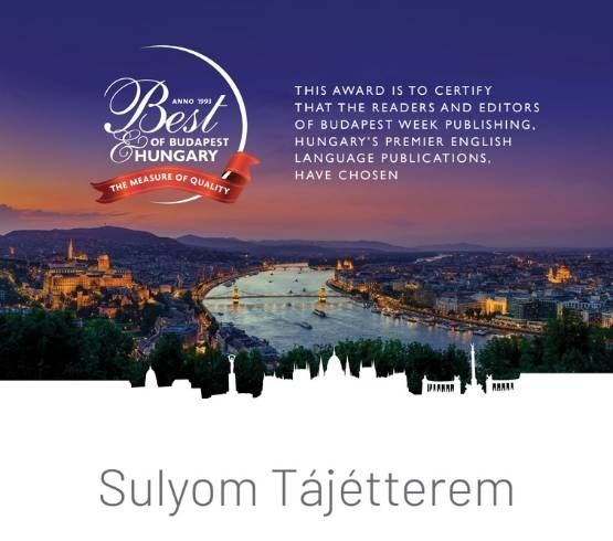 Best of Hungary 2026: Sulyom Tájétterem - Tisza-tó ízei